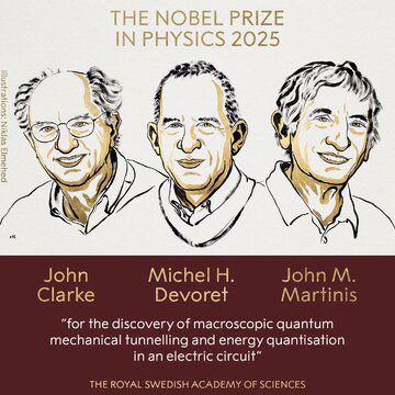 Meet the 2025 Nobel Physics laureates: John Clarke, Michel Devoret and John Martinis redefine quantum reality