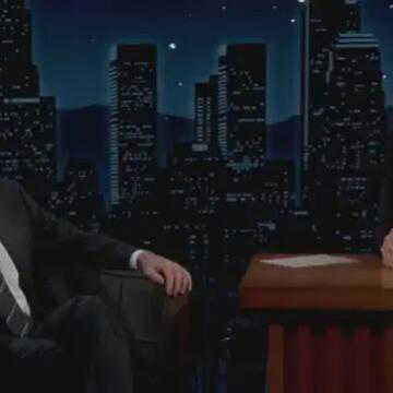 David Letterman invites Jimmy Kimmel to join My Next Guest during live interview