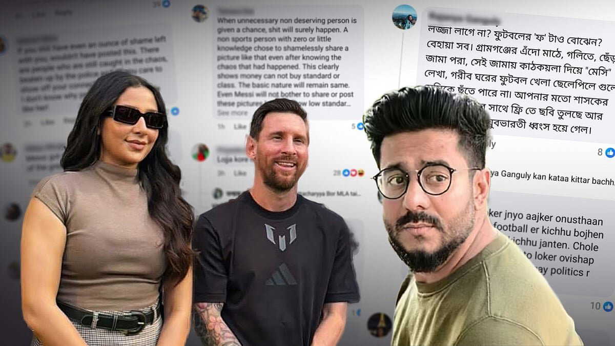 Raj Chakraborty files police complaint as Shubhashree faces criticism for taking photo with Messi