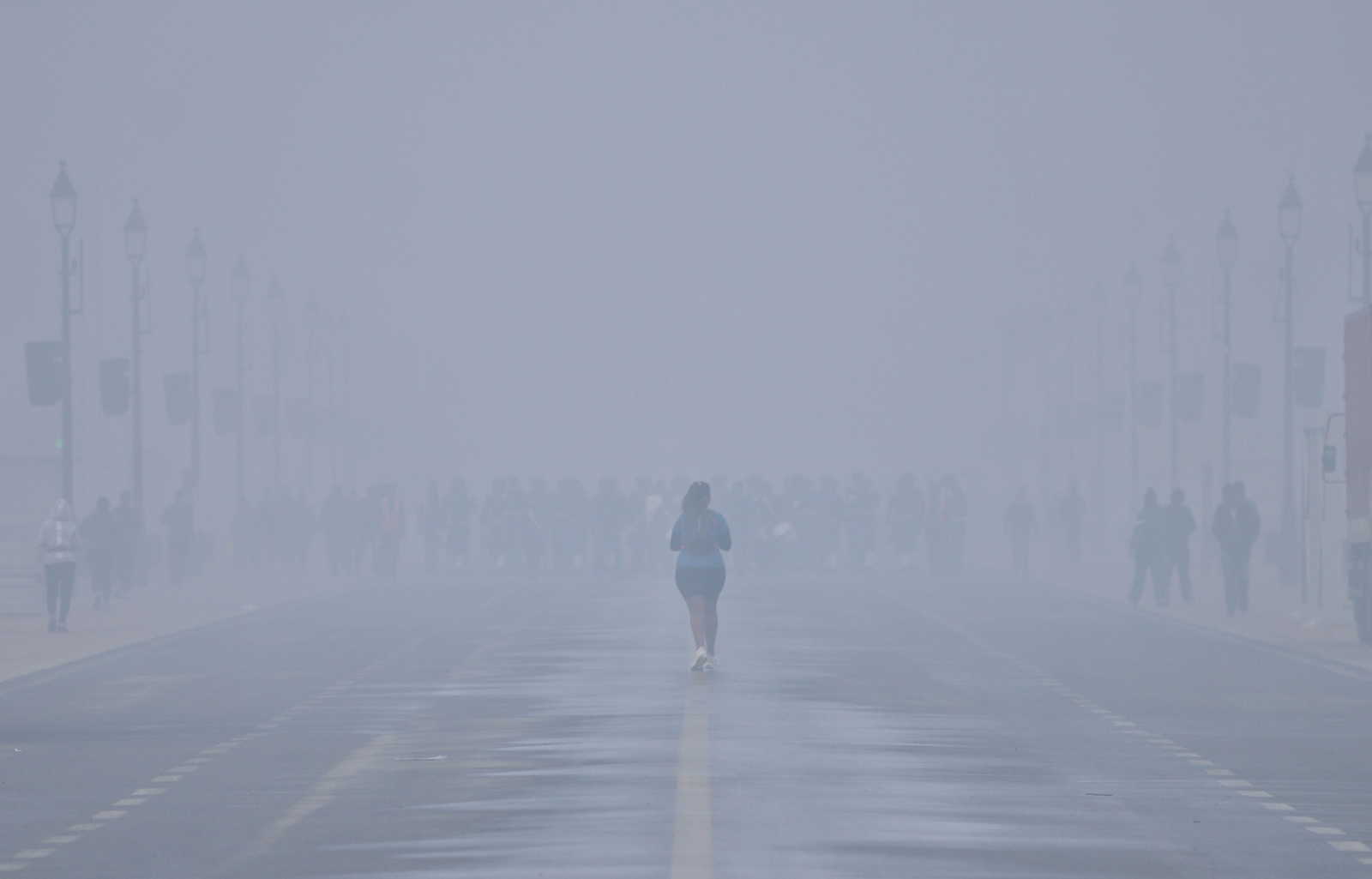 Delhi air quality slips into ‘severe’ category as AQI hits 403; dense fog triggers orange alert