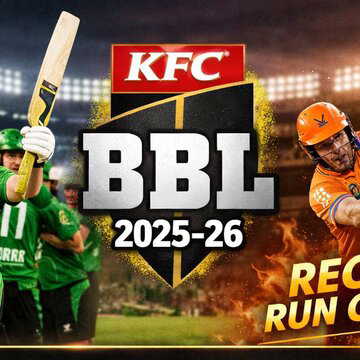 BBL 2025–26 standings update: stars shine, records tumble, and the top-four race heats up