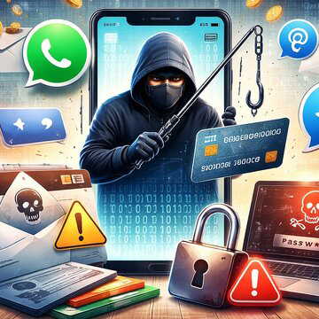 New Year scam alert: A single click can empty your bank account, cyber police warn