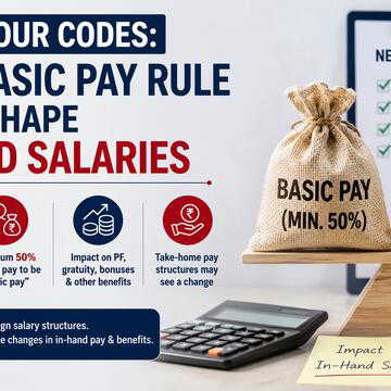 New labour codes: 50% basic pay rule may reshape in-hand salaries