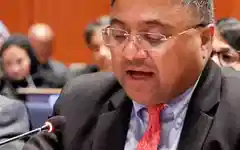 Who is Sibi George, the diplomat defending India in Norway briefing?