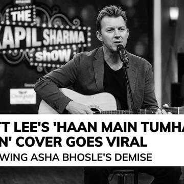 Brett Lee's 'Haan Main Tumhara Hoon' cover goes viral following Asha Bhosle's demise