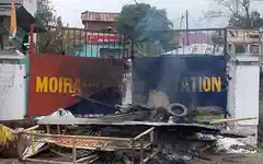 Two children among five killed in Manipur attack as fresh unrest erupts in Bishnupur