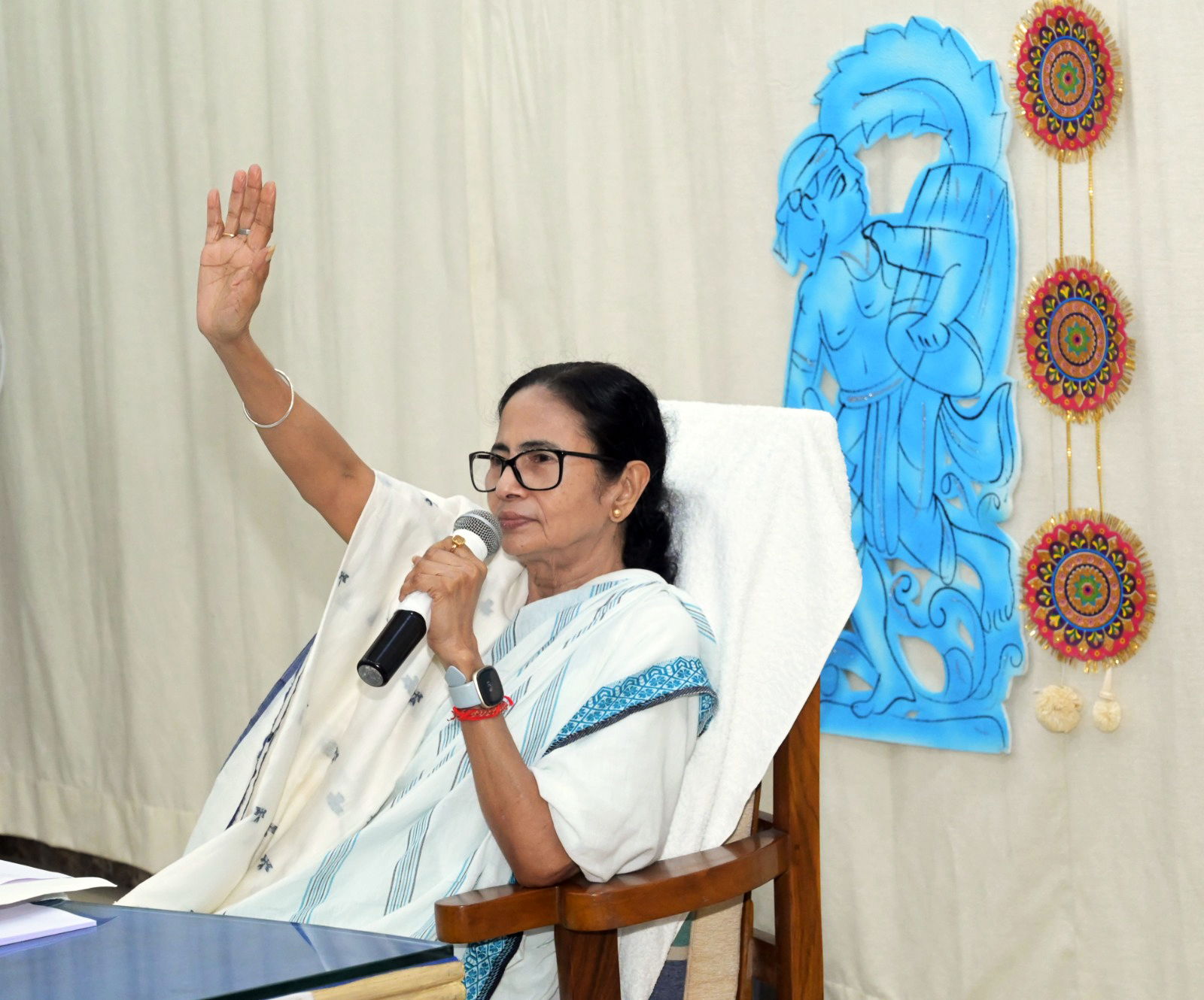 CM Mamata Banerjee writes theme song