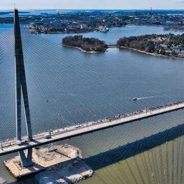 Finland opens world’s longest pedestrian sea bridge: A car-free scenic walk across Helsinki