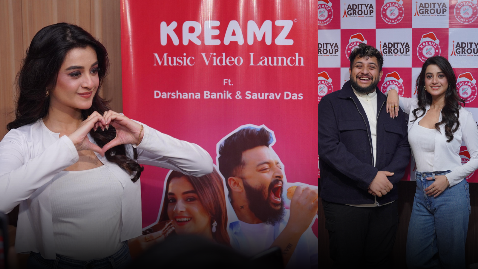 Kreamz launches quirky music video ‘Kreamzland’ starring Darshana Banik and Saurav Das