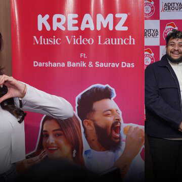 Kreamz launches quirky music video ‘Kreamzland’ starring Darshana Banik and Saurav Das