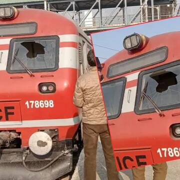 Eagle crashes into moving train in Kashmir, loco pilot injured