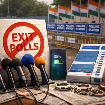 Planning to follow exit polls? EC says you can’t till April 29—breaking rules could cost up to two years in jail