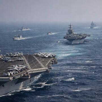 Why is the US quietly building a massive naval armada near Iran?