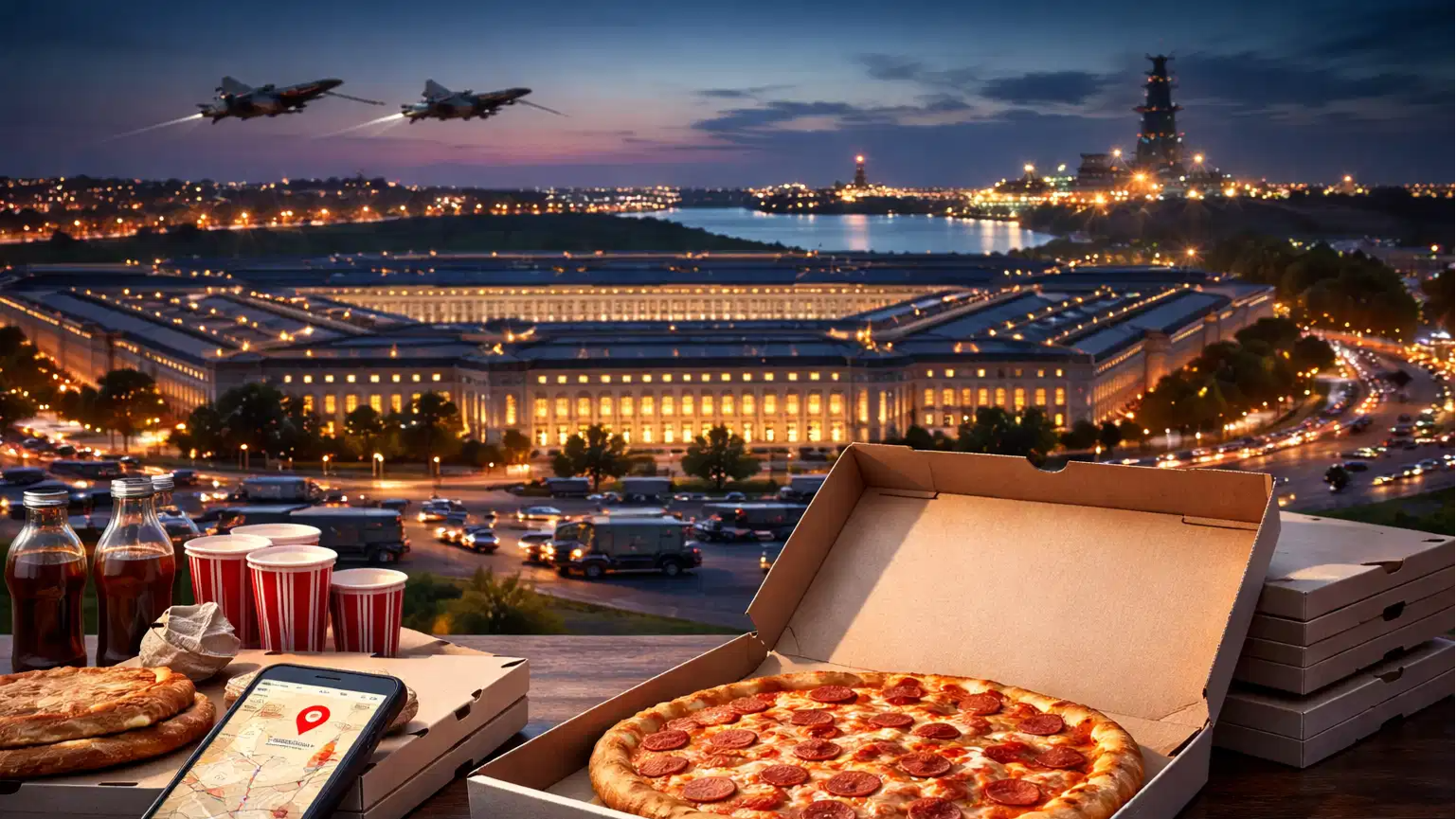 What is the 'Pentagon Pizza Index' and why is it trending during US-Iran talks?