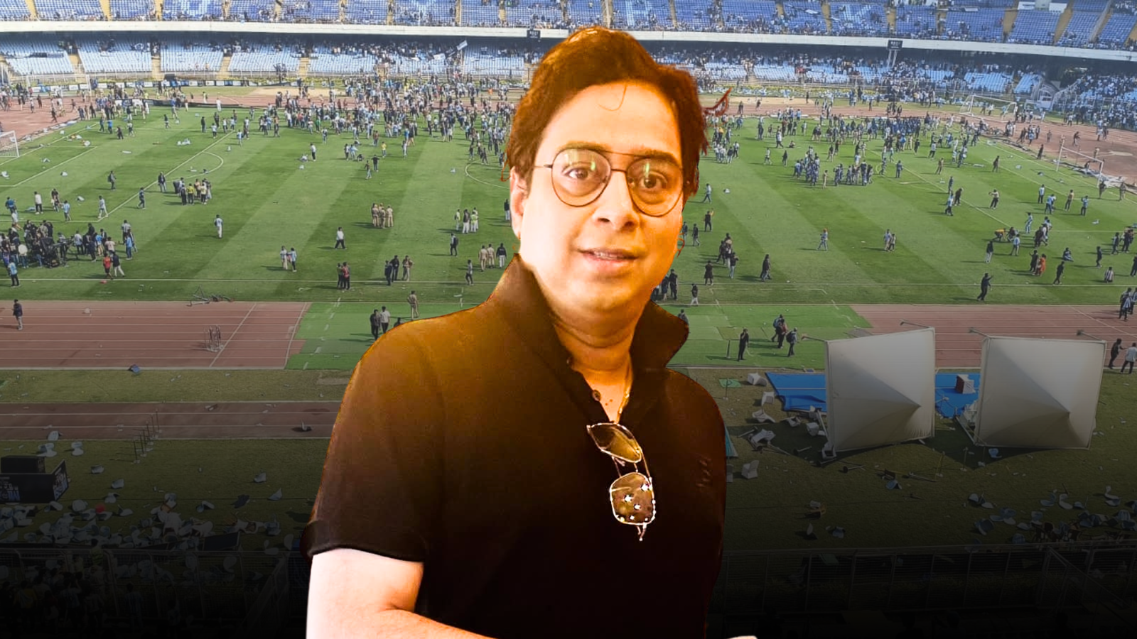 Lionel Messi's G.O.A.T event organiser Satadru Dutta detained by police