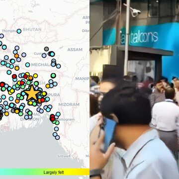 Earthquake tremor felt across parts in Kolkata, residents taken by surprise; no casualty