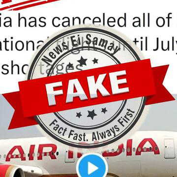 Fact check: Air India says viral international flight cancellation posts are false