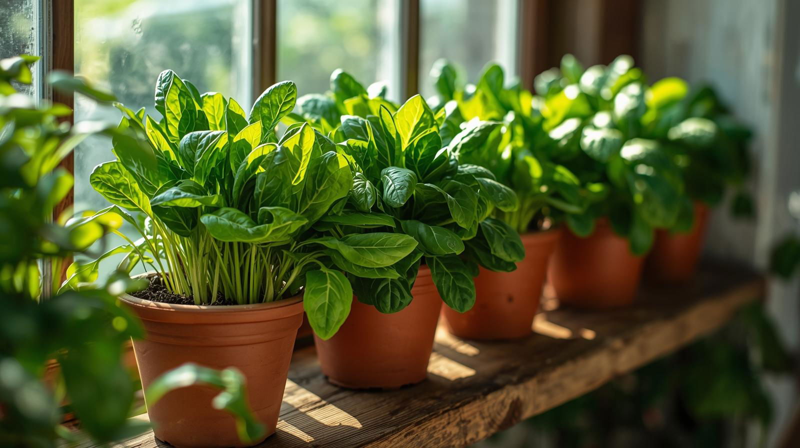 Fill your balcony pots with spinach before winter arrives – here’s what you need to do