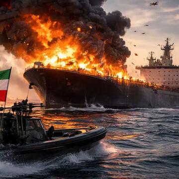 Tit-for-tat at sea? Iran claims strike on US tanker after warship torpedoed