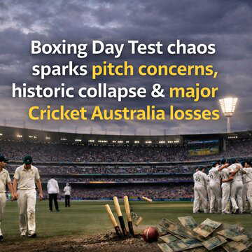 Short Boxing Day Test sparks pitch debate and major financial setback for Cricket Australia