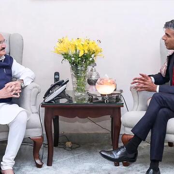 BJP President JP Nadda meets Sunak, touts BJP’s grassroots strength and India-UK bonhomie