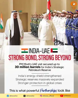 PM Modi inks key energy deals in two-hour UAE visit amid fuel price surge
