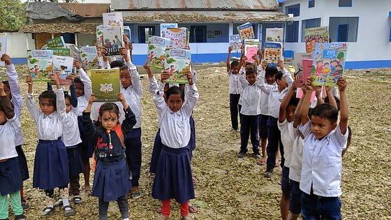No gate, no classrooms- children forced to study under trees at Bongaon
