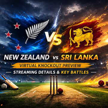 New Zealand vs Sri Lanka: Virtual knockout preview, streaming details and key battles