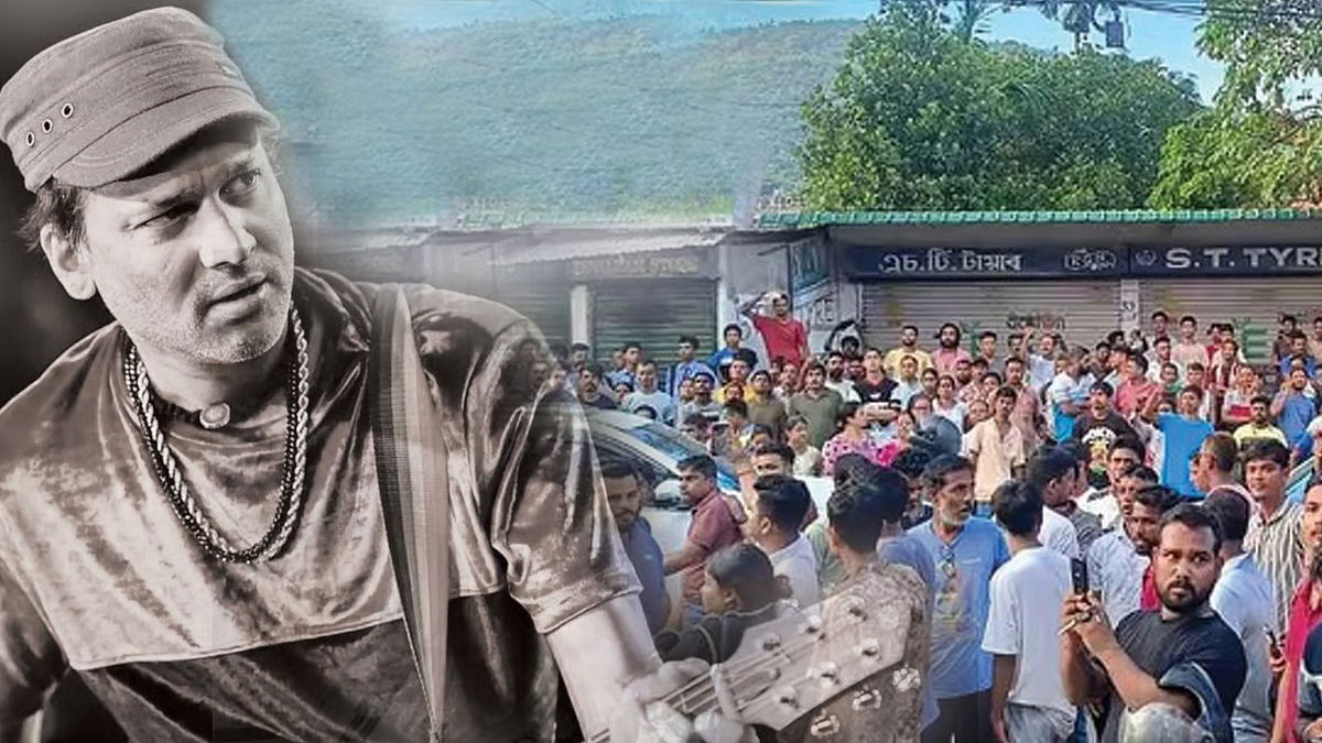 Police car pelted with bricks, baton charge, fan jumps into river: Assam in turmoil over Zubeen's death