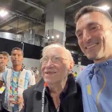 Scaloni honours veteran journalist as he confirms Lionel Messi will be rested against Jordan