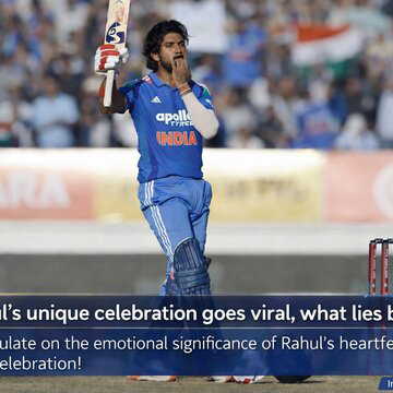 KL Rahul’s unique celebration goes viral, what lies behind?