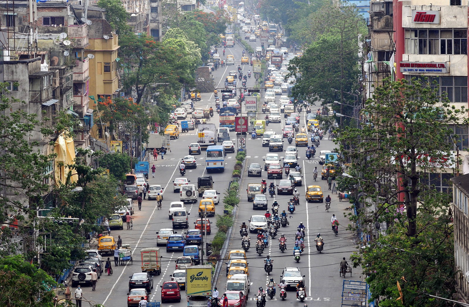 Central Kolkata Traffic Update, October 16