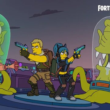 Fortnite gears up for a Simpsons-themed live event: When will Kang and Kodos go live?