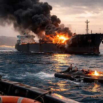 First Indian casualty reported after drone boat hits oil tanker in Gulf of Oman