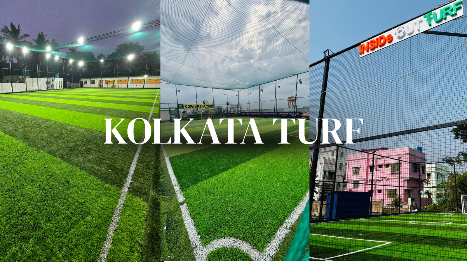 Discover Kolkata's 5 best turfs for football, cricket, pickleball and more