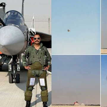 Who was Namansh Syal? Air Force pilot martyred in the Dubai Tejas crash