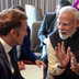 'India looks forward to your visit': PM Modi welcomes Emmanuel Macron as France President lands in Mumbai