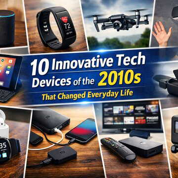 10 innovative tech devices from the 2010s that changed everyday life