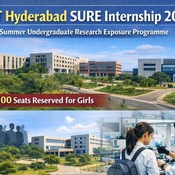 IIT Hyderabad opens SURE 2026 internship; here are the details you need to know