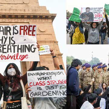 ‘Madvi Hidma Amar Rahe’: Pro-Hidma slogans spark controversy as Delhi air pollution protest turns violent at India Gate