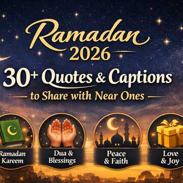 Ramadan wishes 2026: 30+ quotes and captions to share on WhatsApp, Facebook, and Instagram