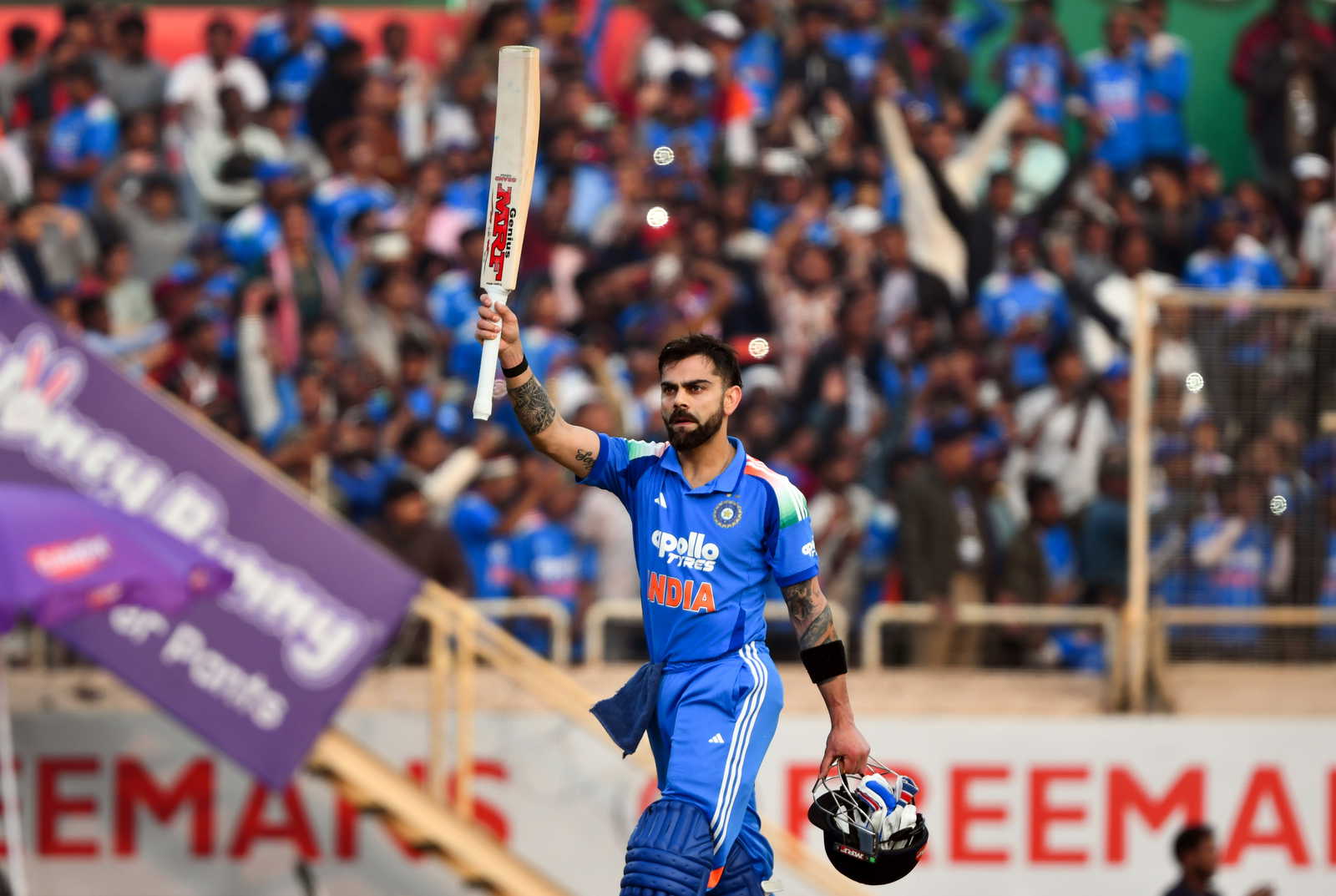 Can Virat Kohli hit 101 international centuries by the 2027 ODI World Cup?