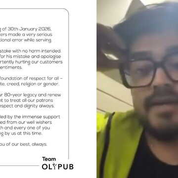 OlyPub issues apology after waiter’s arrest over alleged wrong meat service