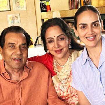 Hema Malini, Esha Deol, Amitabh Bachchan reach Pawan Hans Crematorium amid viral reports of Dharmendra’s death
