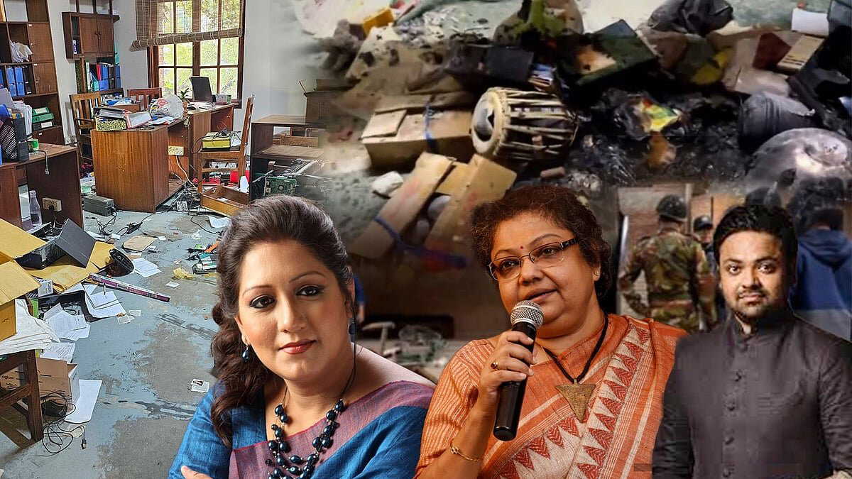 'This is unacceptable': Shrabani Sen, Soumyajit and others mourn after Chhayanaut vandalism