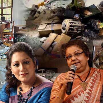 'This is unacceptable': Shrabani Sen, Soumyajit and others mourn after Chhayanaut vandalism