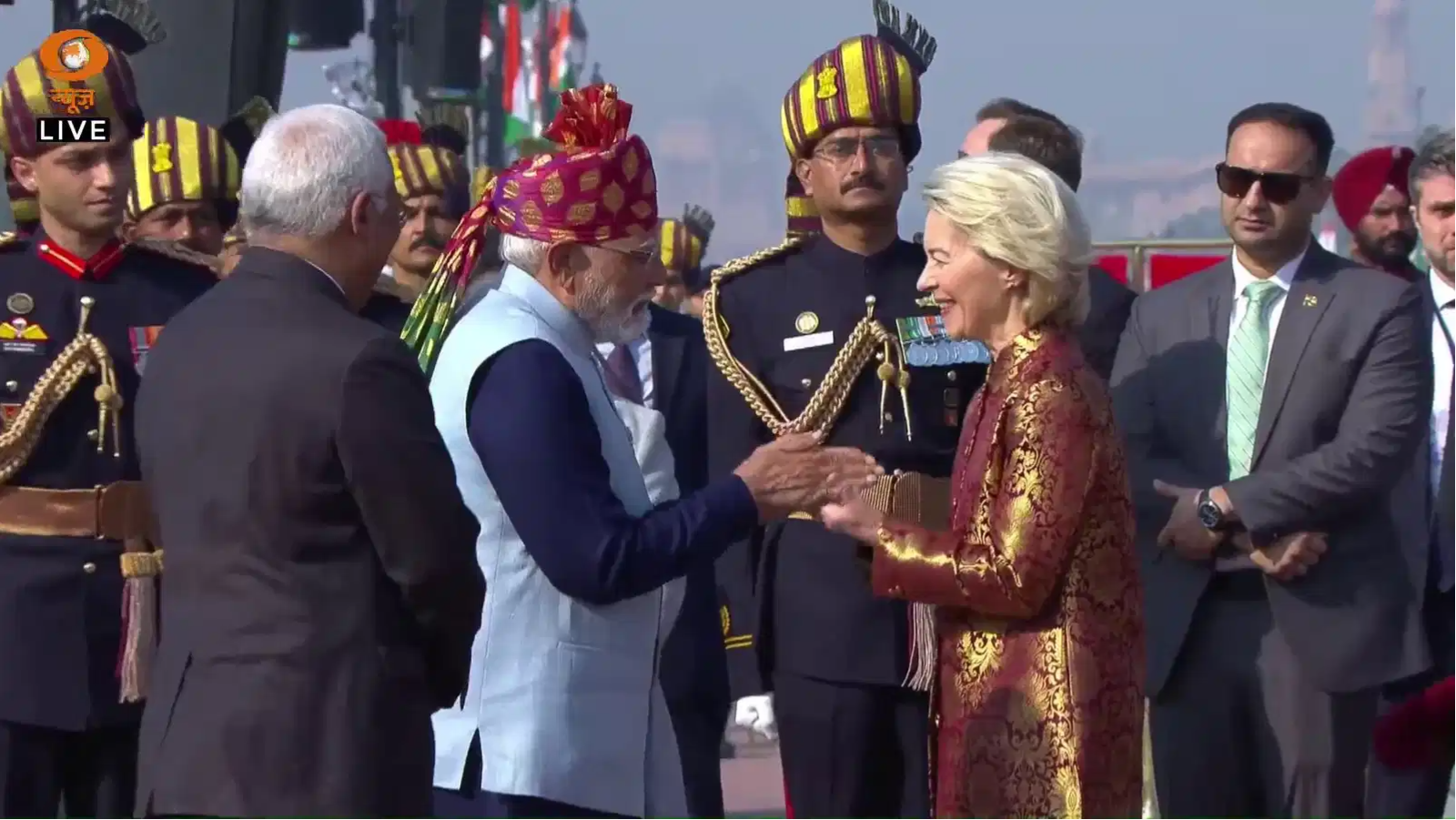 Who are this year's chief guests at India’s 77th Republic Day?