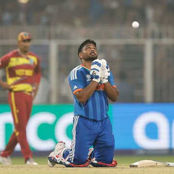 97 रन की ऐतिहासिक पारी, संजू की धमाकेदार बल्लेबाज़ी से ढहा वेस्ट इंडीज़, भारत सेमीफाइनल में पहुंचा पर चिंता बरकरार