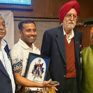 राष्ट्रीय पदक विजेताओं को मिला विशेष सम्मान