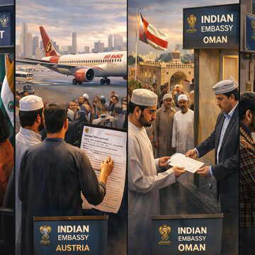 मध्य पूर्व संकट के बीच कुवैत, ऑस्ट्रिया, ओमान व लेबनान में भारतीय दूतावास सतर्क, नागरिकों के लिए सुरक्षा एडवाइजरी जारी